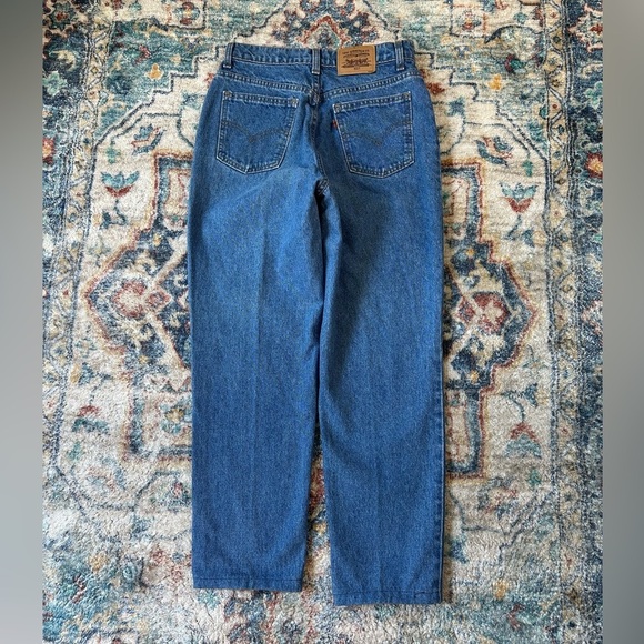 Vintage 90s Levi’s 631 Orange Tab Mid Wash Blue Jeans Size 28 - Picture 3 of 6